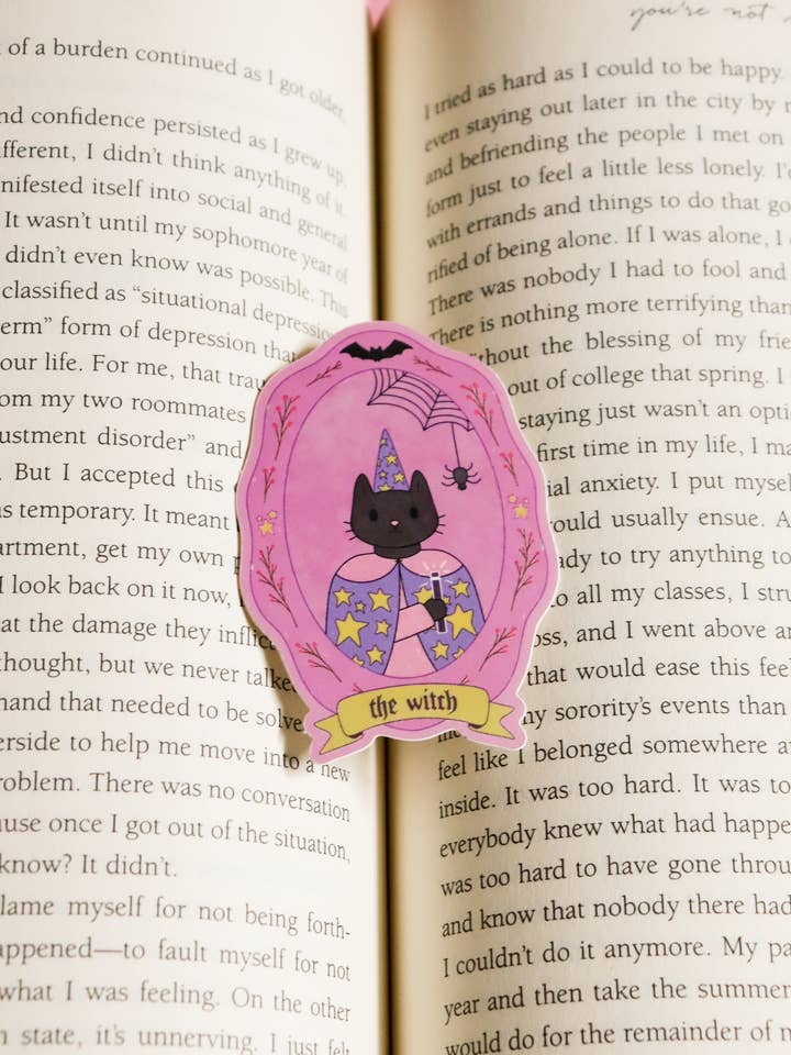 The Witch | Glossy Waterproof Vinyl Sticker for wholesale by Day Dreamer Studios