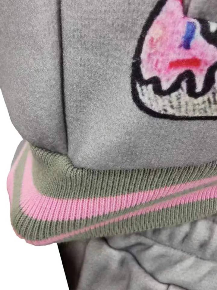 Flarix - Wholesale Top & Short Set (NOT Loungewear) - Women's - letter graphic pattern baseball top shorts set13