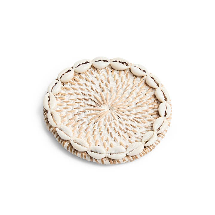 ByBazz - Wholesale Decorative Plate/Dish/Bowl - Plate Rotan Cowrie6