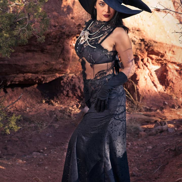 Hart & Horn - Wholesale Hat Accessory - Women's - Black Extra Large Witch Hat3