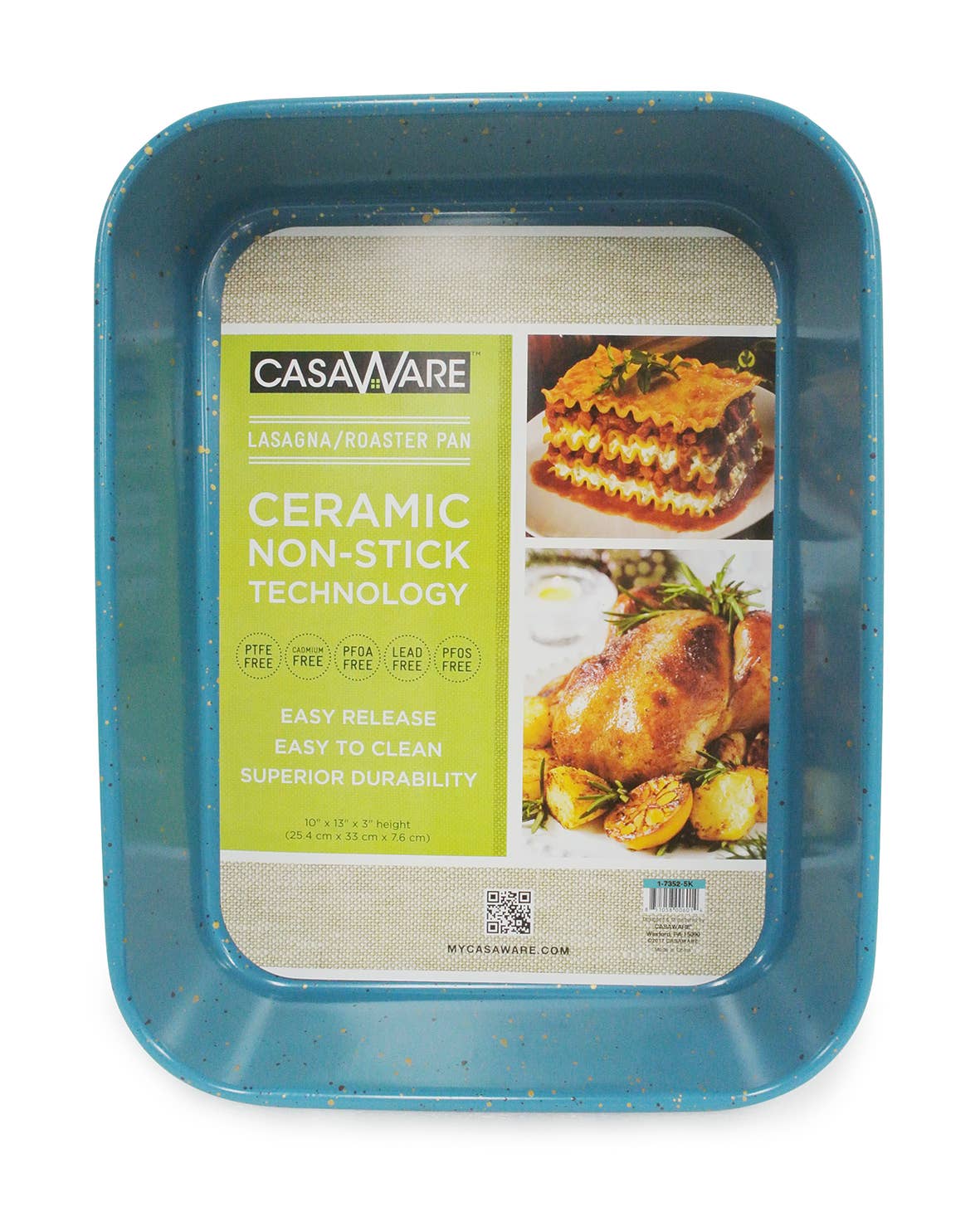 CasaWare - Wholesale Baking Dish - Lasagna/Roaster Pan 13" x 10"2