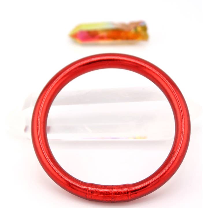 Woman Shops World - Wholesale Bangle Bracelet - Single Luxe Thai Buddhist Temple Bracelet, Mantra Bangle