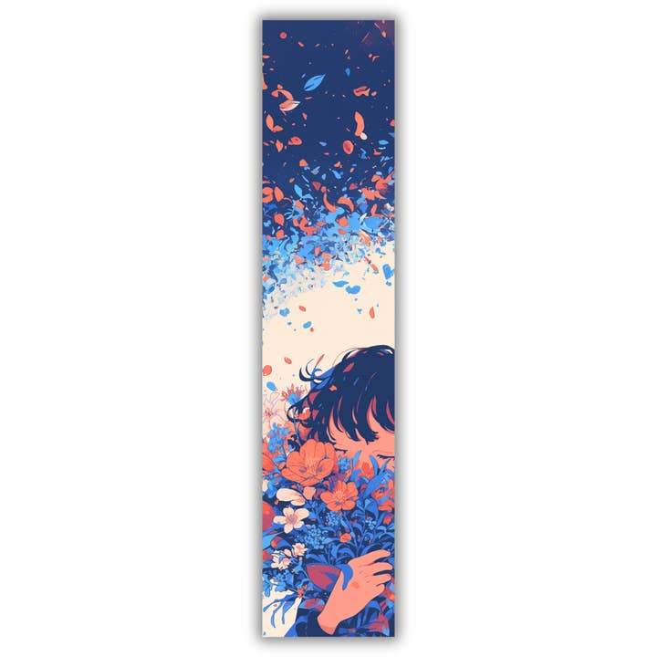 Panneau de Porche Fille Fleur pour la vente par Works of Heart