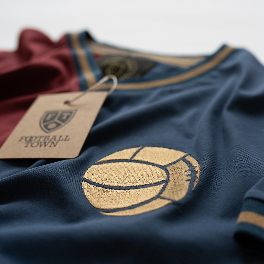 Football Town - Vendita all'ingrosso Maglietta serigrafata - Uomo - Rossoblau1