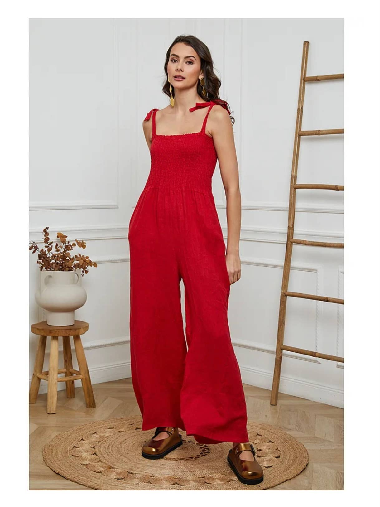 LÉA & LUC – wholesale Jumpsuit - Dam – Jumpsuit i 100 % linne REF. 1939036