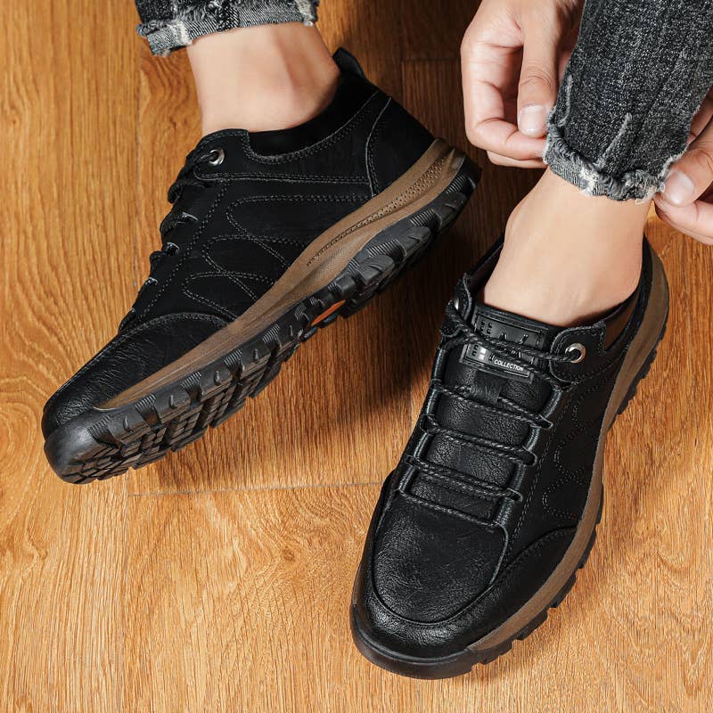 Calseosvic - Vente Baskets de sport – homme - Chaussures de sécurité anti-chute et anti-coups de couteau pour hommes6