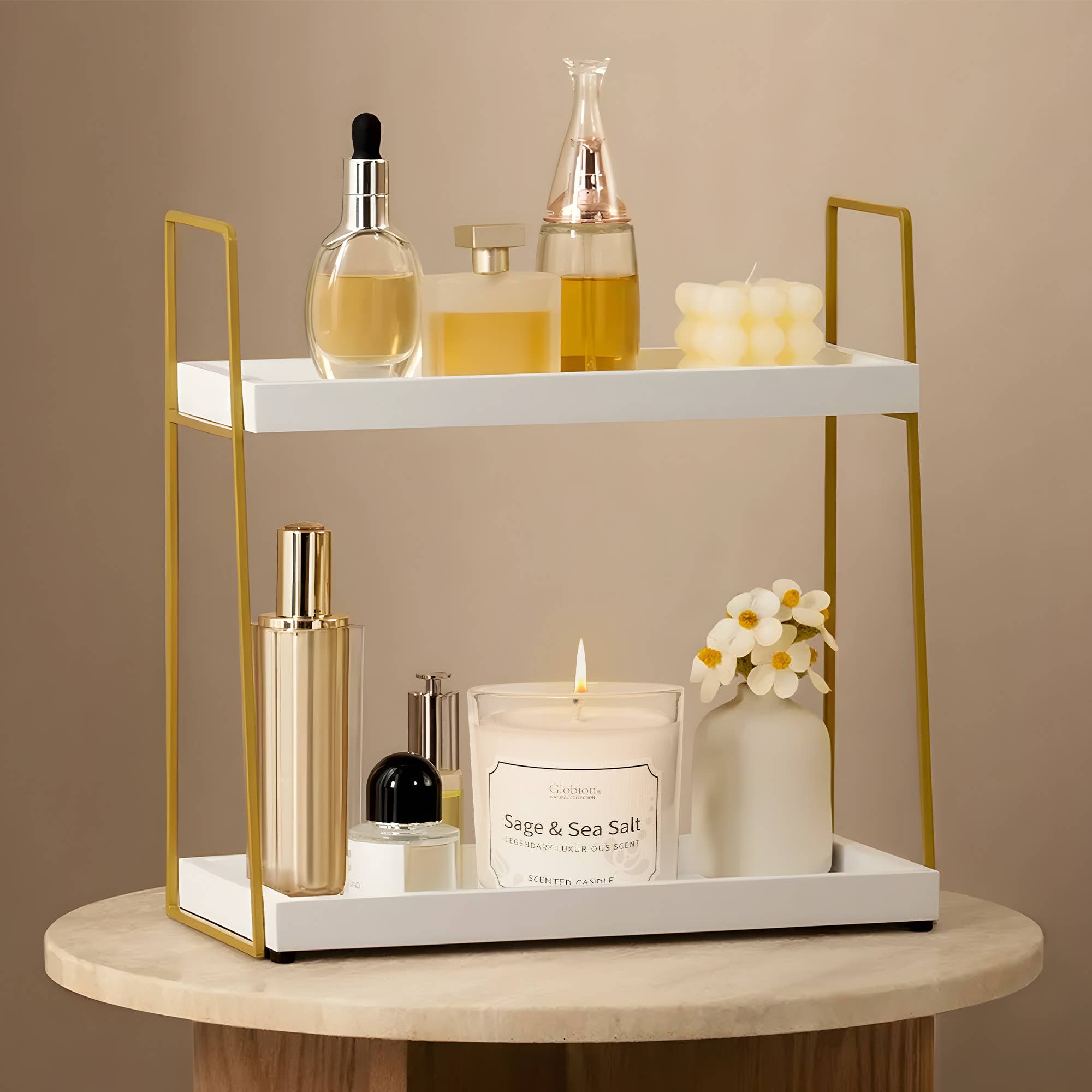 Globion - Wholesale Travel Candles - Globion natural scented candle - Sage & Sea salt6