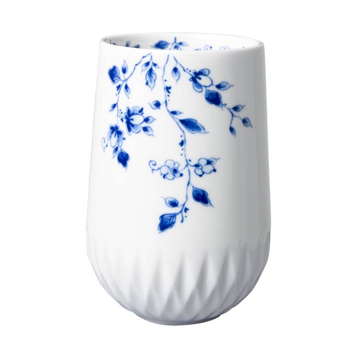 Blue Female Cappuccino Cup for wholesale by Heinen Delfts Blauw