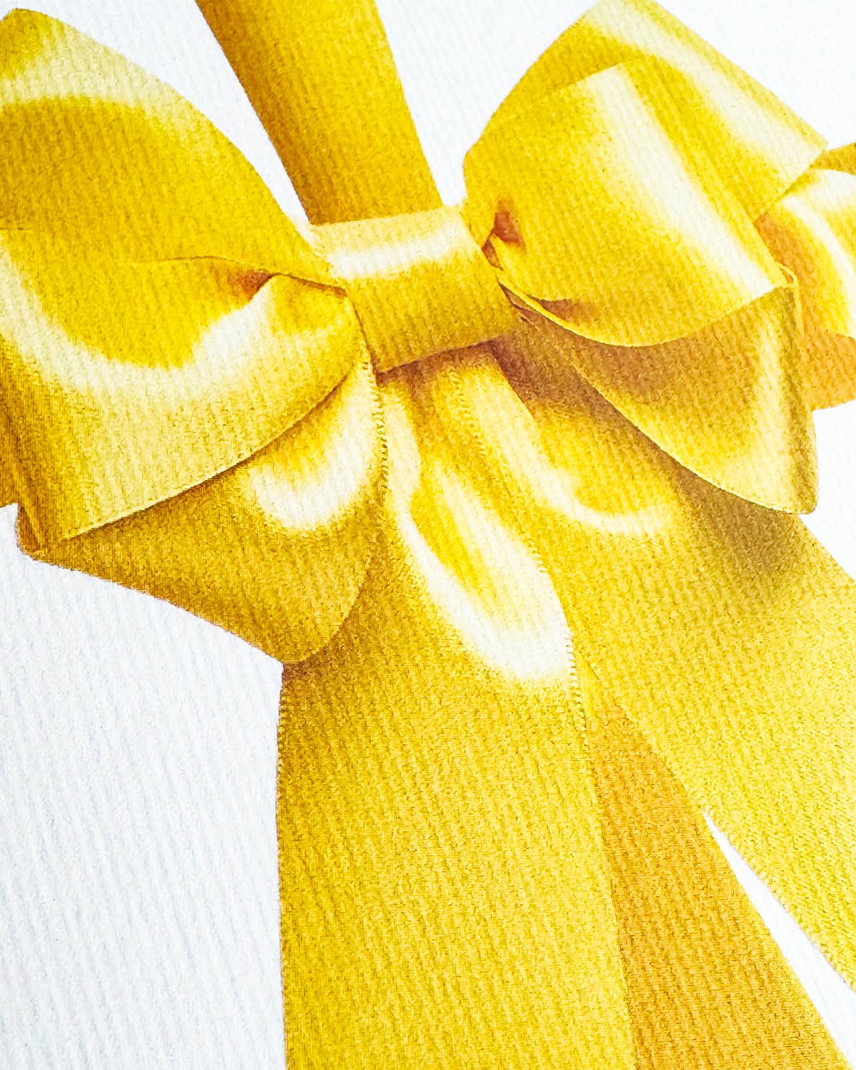 Canonbury Press – postal de Páscoa por atacado – Cartão de Felicitações com Laço de Cetim Amarelo | Cartão de Aniversário2