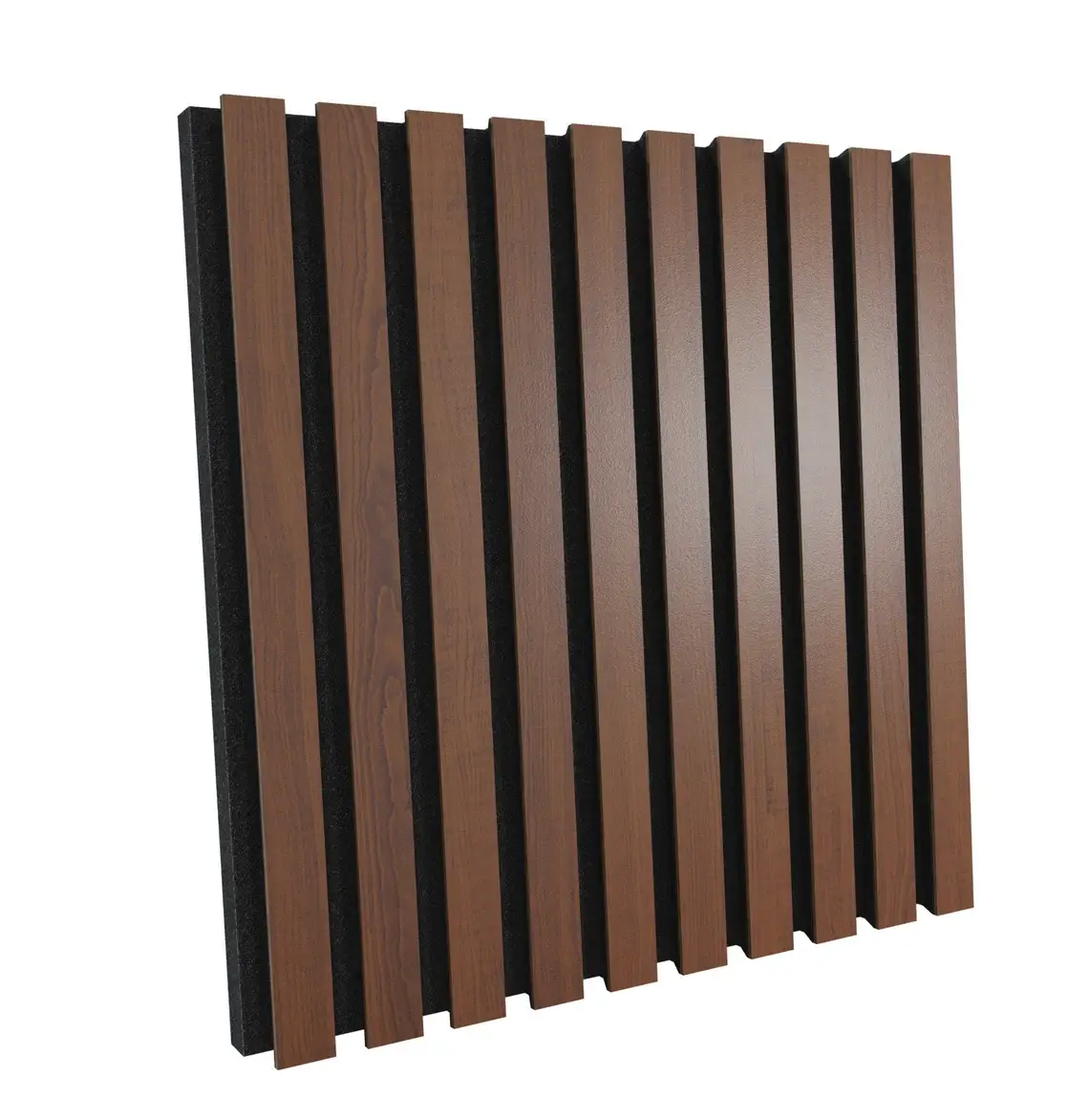 ATB-Sound sp. z o. o. – Painel decorativo por atacado – Painéis acústicos de madeira «Pole» | 50x50x5 cm | Absorção sonora8