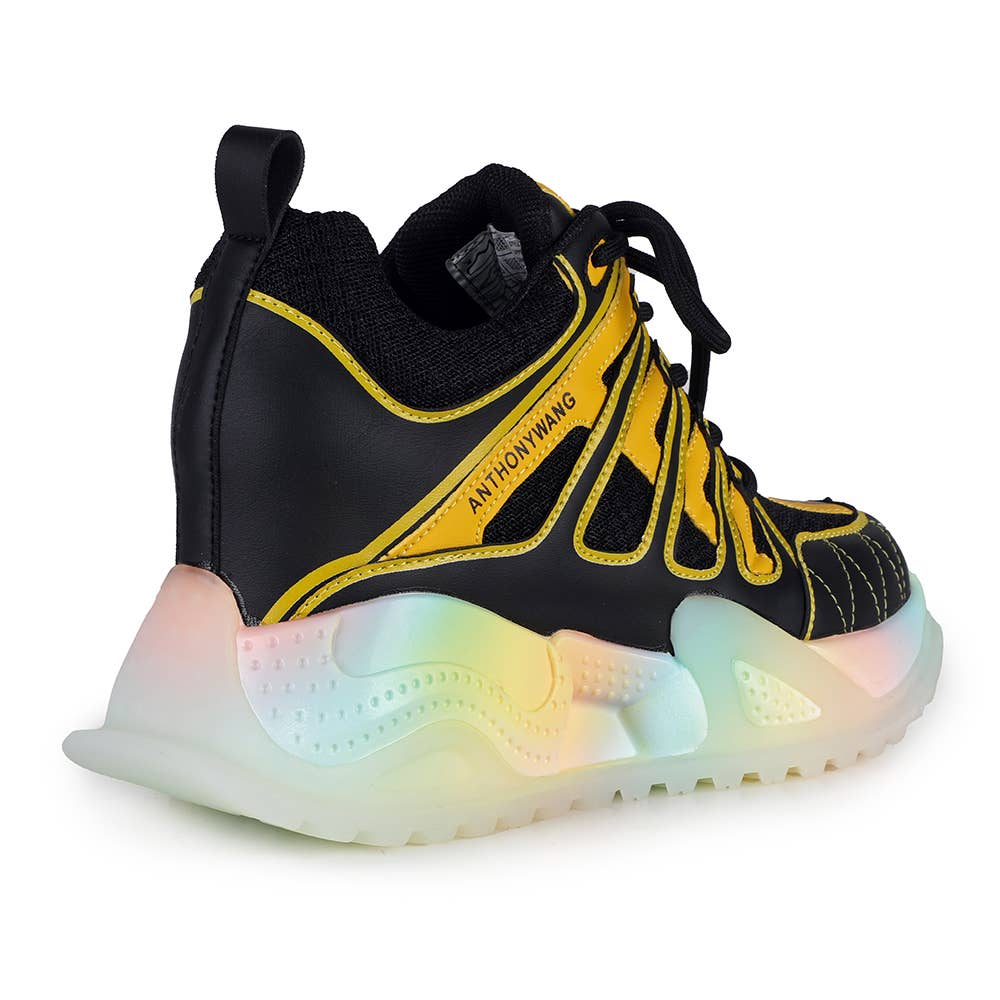 Anthony Wang - Wholesale Lifestyle Sneakers - Women's - Damson Plum 02- Hidden Wedge Women's Sneakers2