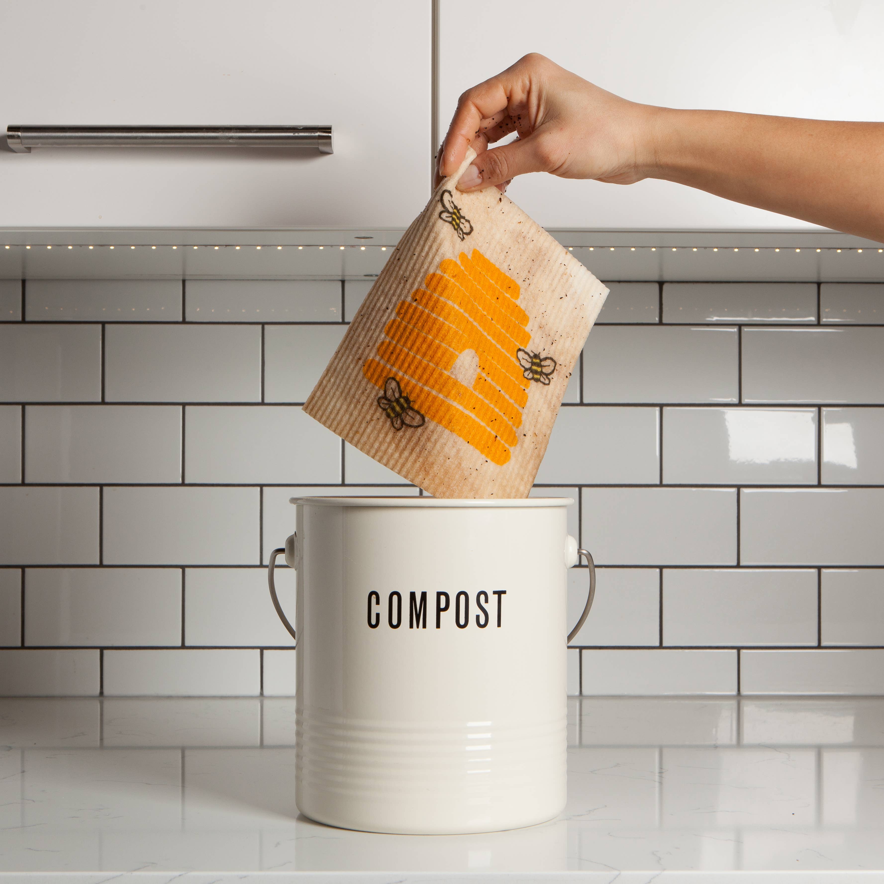 Ecologie - Vente Torchon - Torchon suédois Bees3