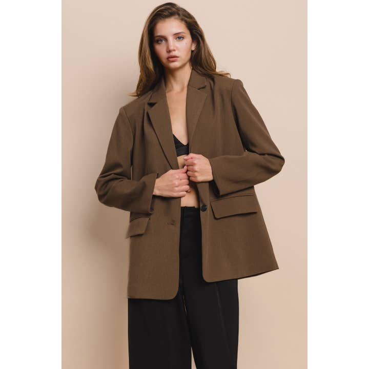 Honey Mango - Wholesale Jacket - Women's - Relaxed fit blazer16