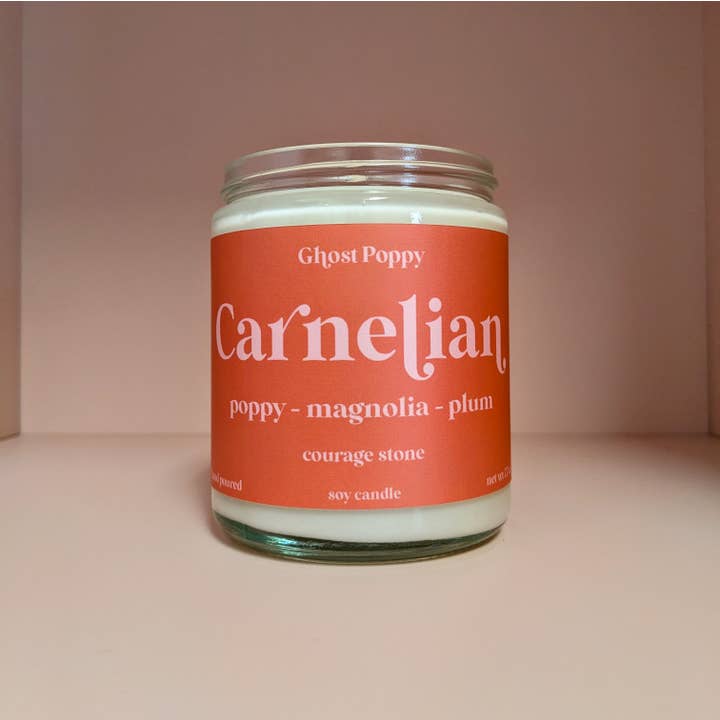 Carnelian Candle for engroshandel hos Ghost Poppy