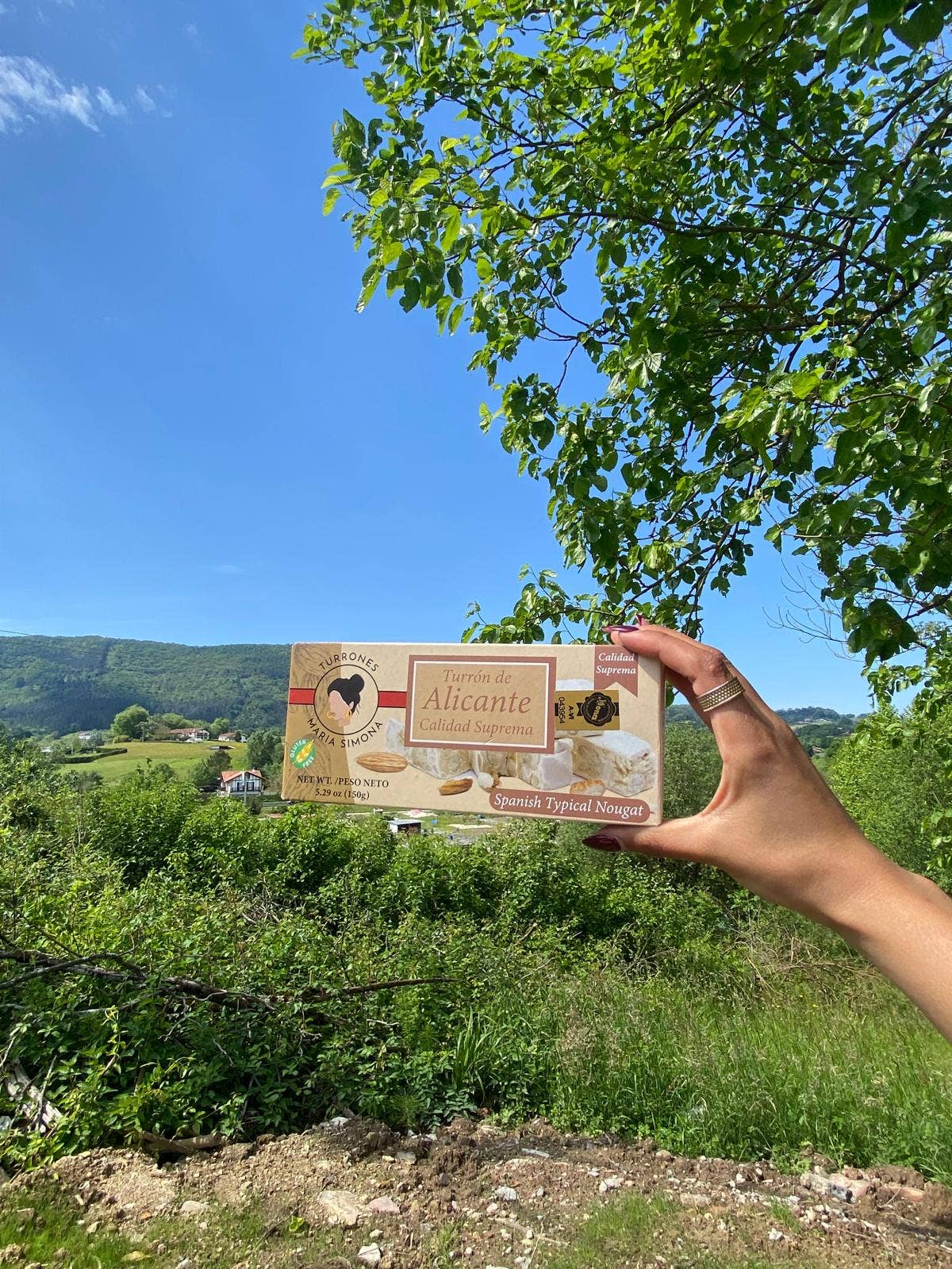 Turrones Maria Simona – Engroshandel Nougat – Spansk Alicante Turrón (Nougat) - 150 g5