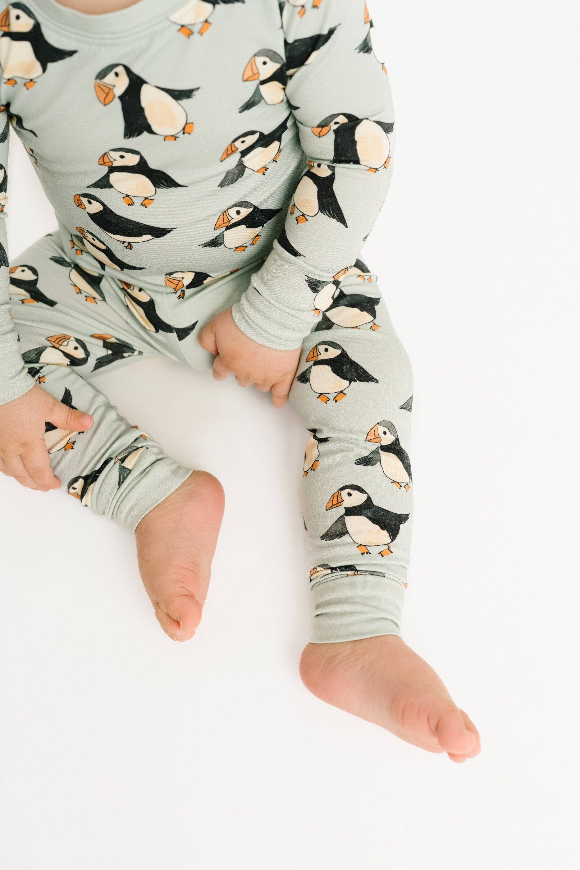 Little One Shop - Wholesale Sleepwear Set - Kids - Puffin Pals Bamboo Set9