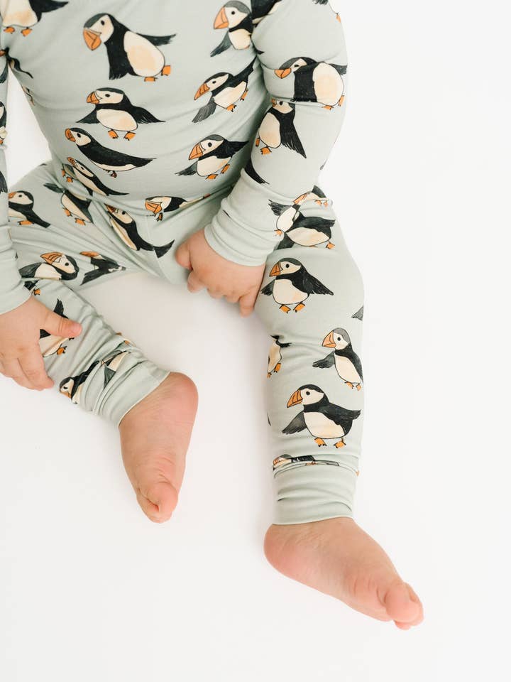 Little One Shop - Wholesale Sleepwear Set - Kids - Puffin Pals Bamboo Set9