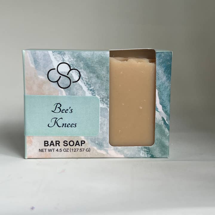 Cottonwood Soap Company - Wholesale Bar Soap - Bee's Knees| oatmeal, milk & honey scent| oats & honey soap1