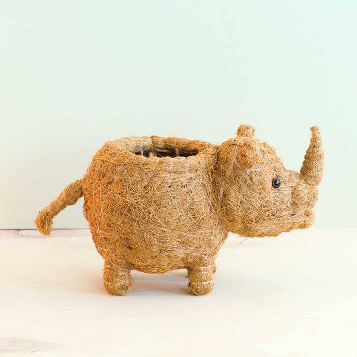 LIKHÂ - Vente Pot - Jardinière Rhino - Pot en fibre de coco | LIKHA | cadeau de vacances2