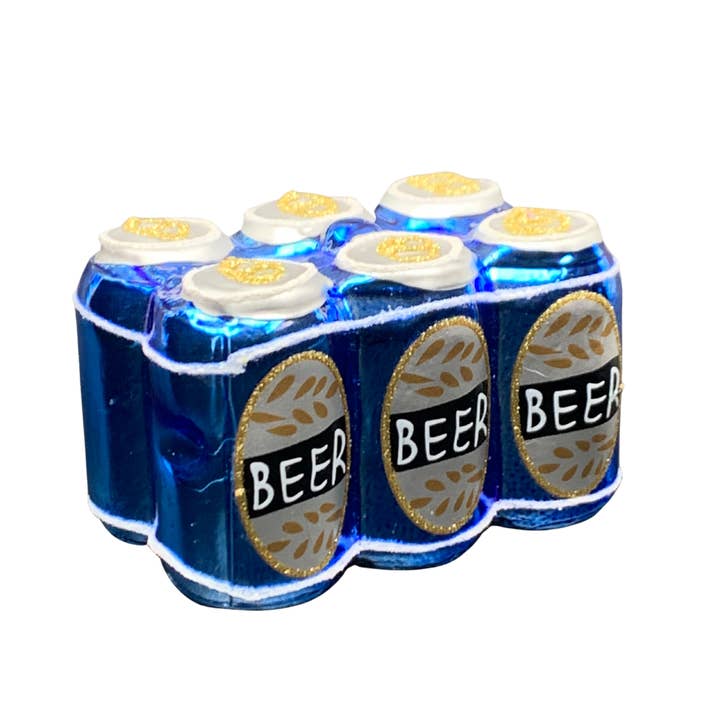 Holiday Ornament Beer Can 6pk for wholesale by Tri-Connect, Inc.