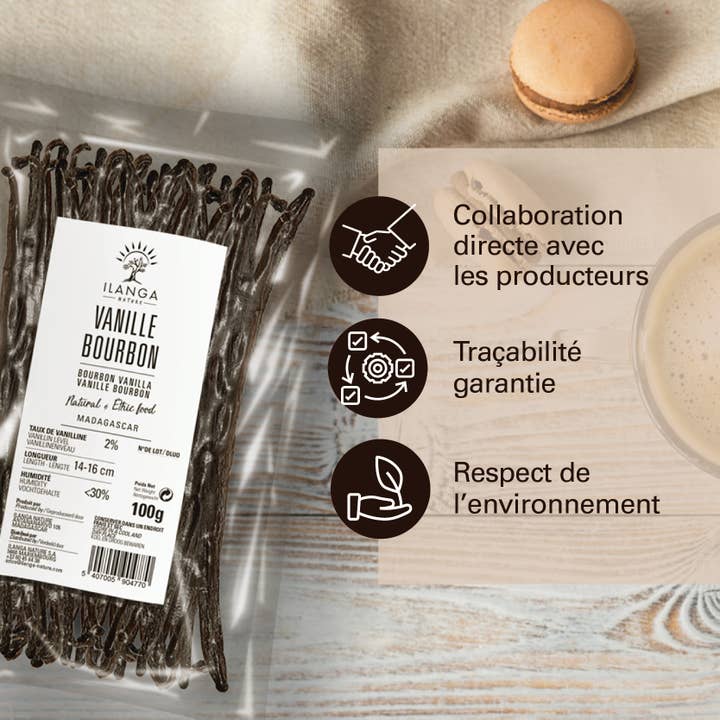 Ilanga Nature - Wholesale Vanille/fruitextract - Bourbon Vanillepoeder 100g2