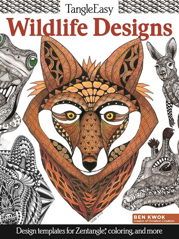 TangleEasy Wildlife Designs for wholesale by Fox Chapel Publishing