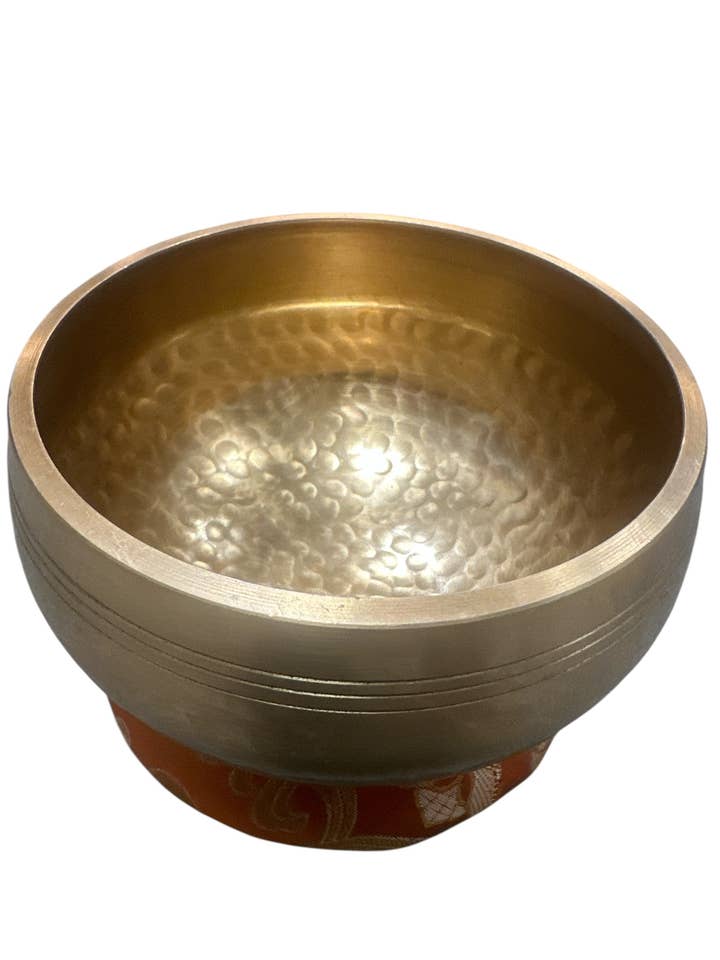 Tibetansk antik håndhamret syngeskål SB14 for engroshandel hos Rising International Inc