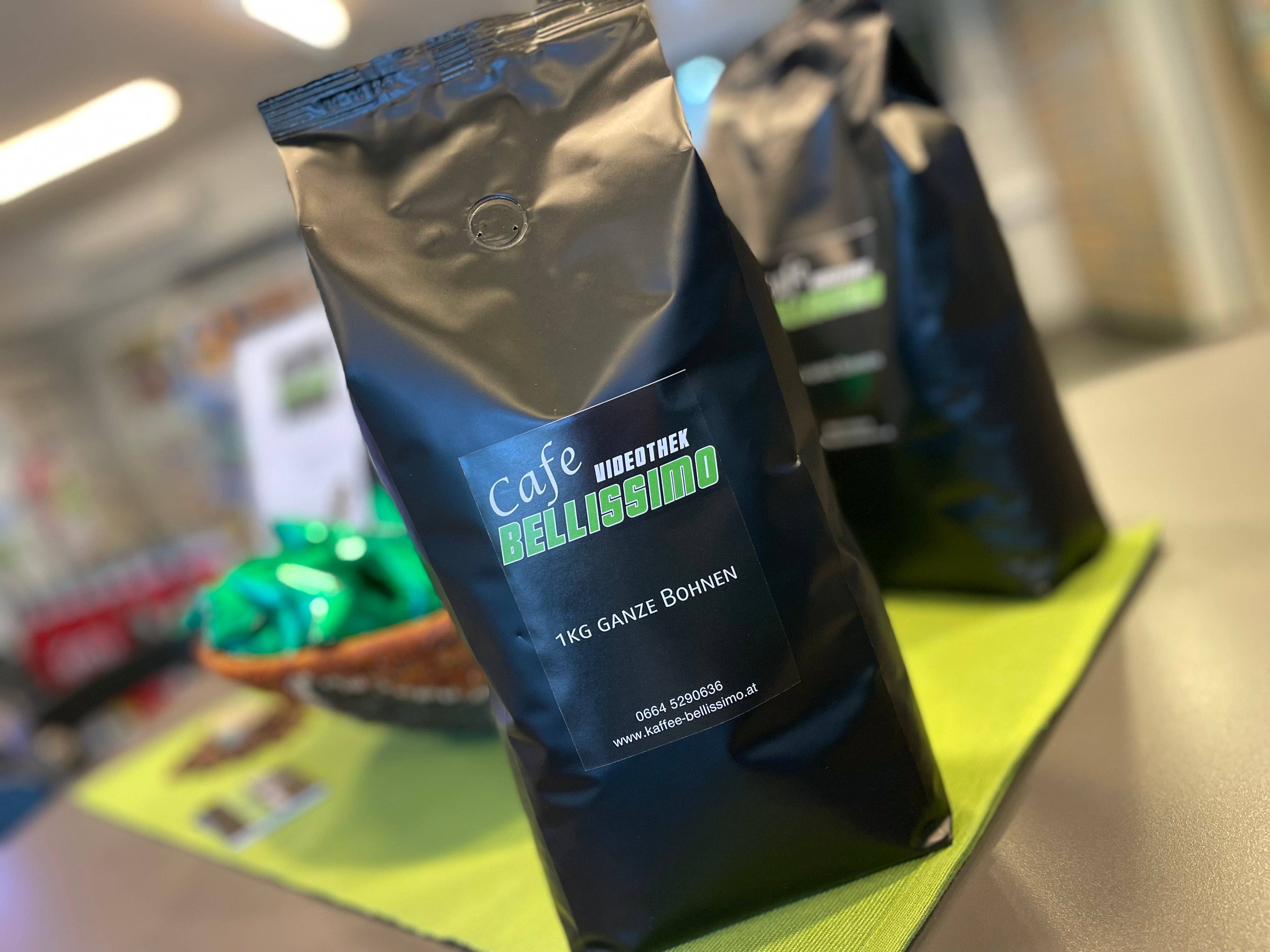 Kaffee Bellissimo - Wholesale Coffee Beans - 1kg Bellissimo whole bean coffee0