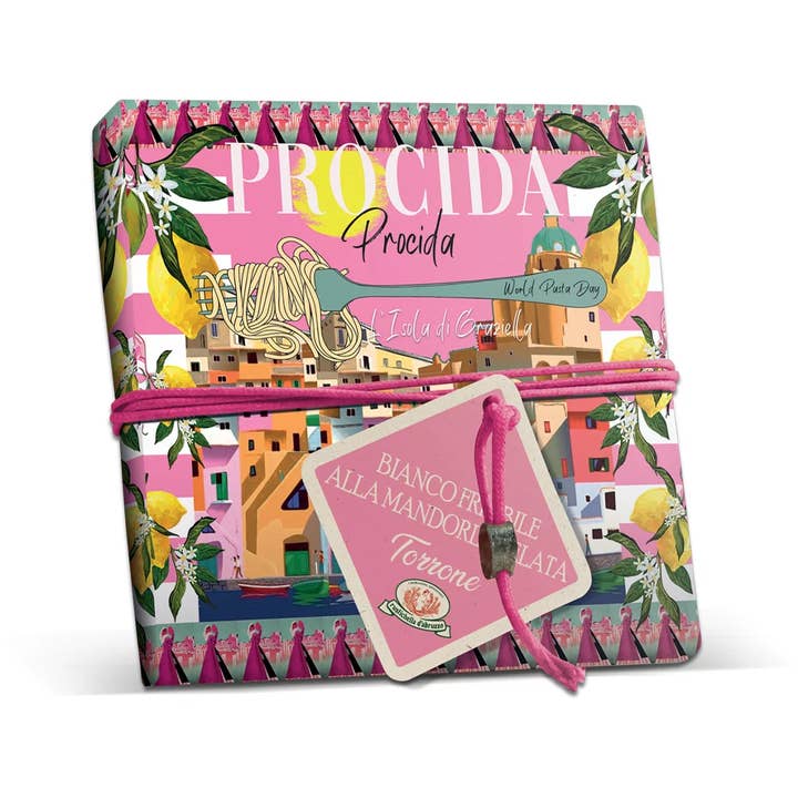 White Almond Nougat 200g for wholesale by Casa Rustichella by Rustichella d'Abruzzo SpA