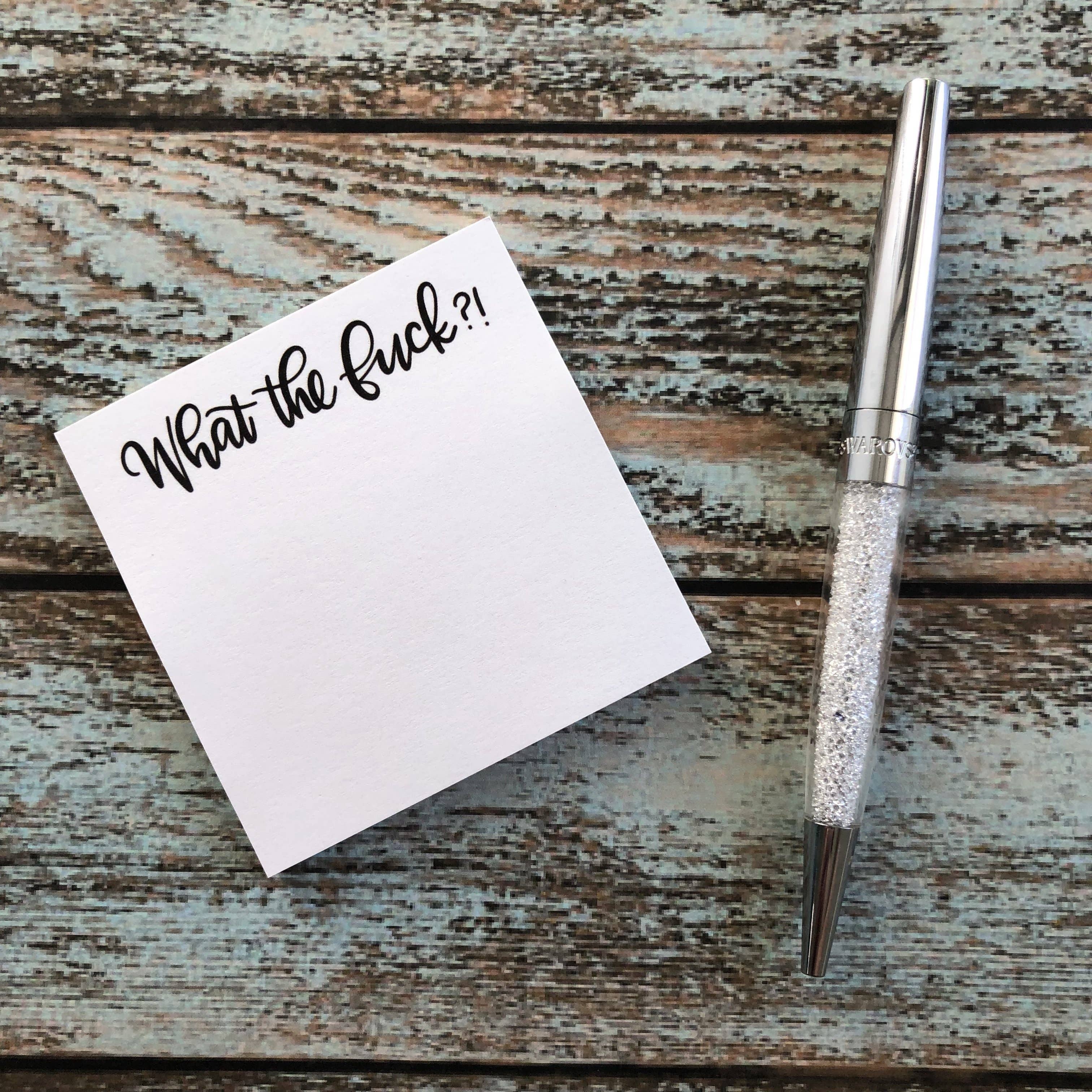 Cheek and Pen Paper Co - Wholesale Sticky Notes - I don’t know what I’m doing sticky notes1