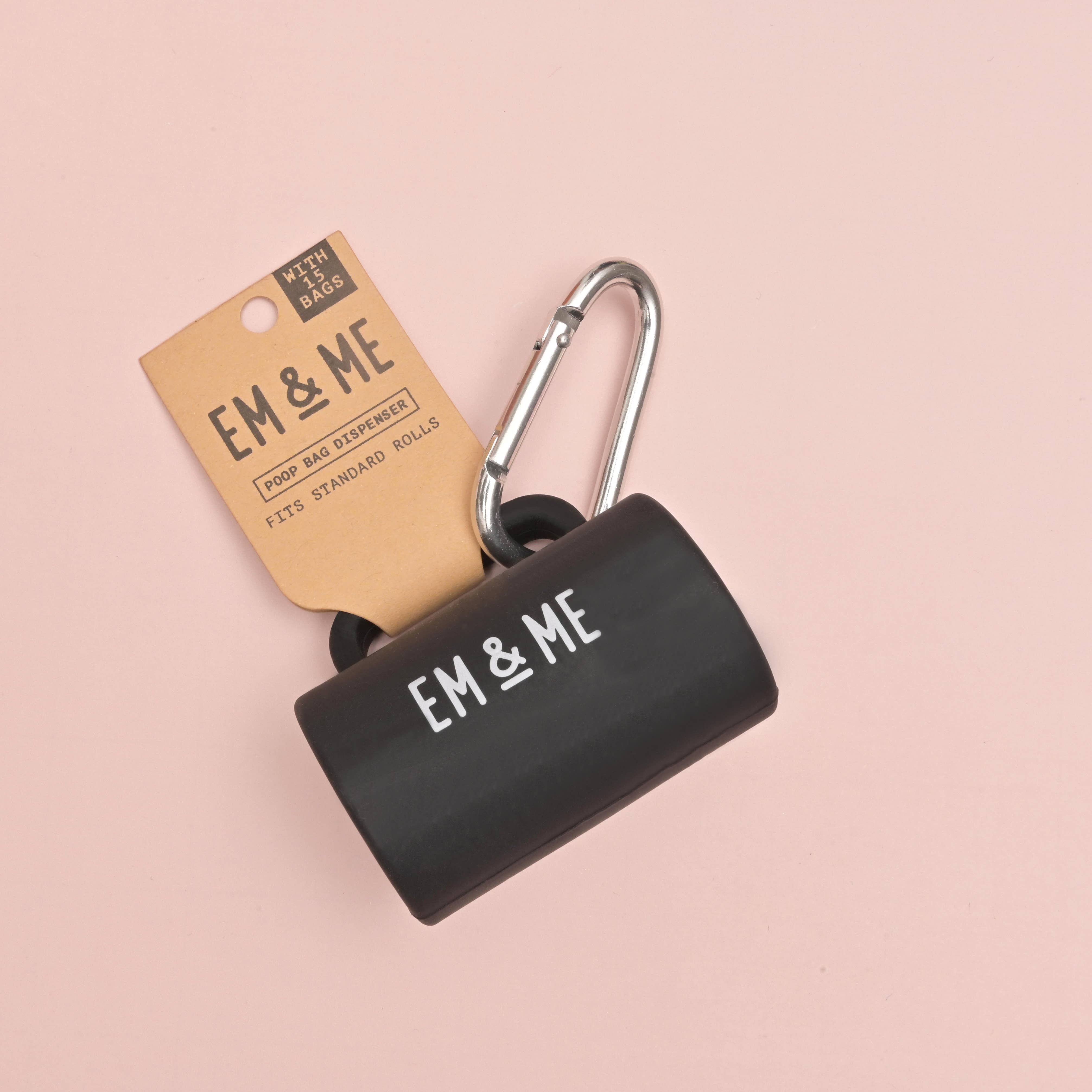 Em And Me Studio - Venta al por mayor Portabolsas de excrementos - Dispensador de bolsas para excrementos "Pick up that Sh*t"3