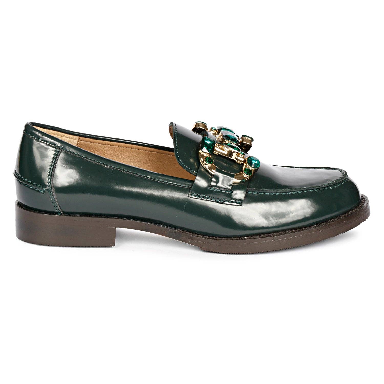 VERT Saint G - Chaussures Livia Loafers en vente sur Faire0