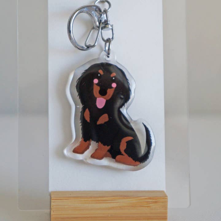 kiwi & WILLOW - Wholesale Keychain - Unisex - Dachshund Epoxy Keychain14