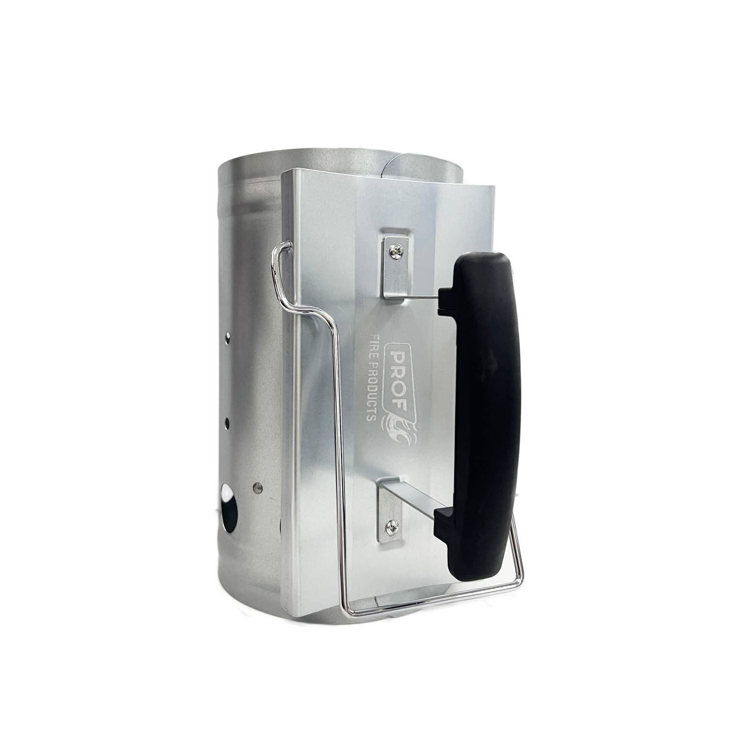 PROF - Wholesale Bar Tool - Aluminum BBQ Ignition Chimney, Two Handles1