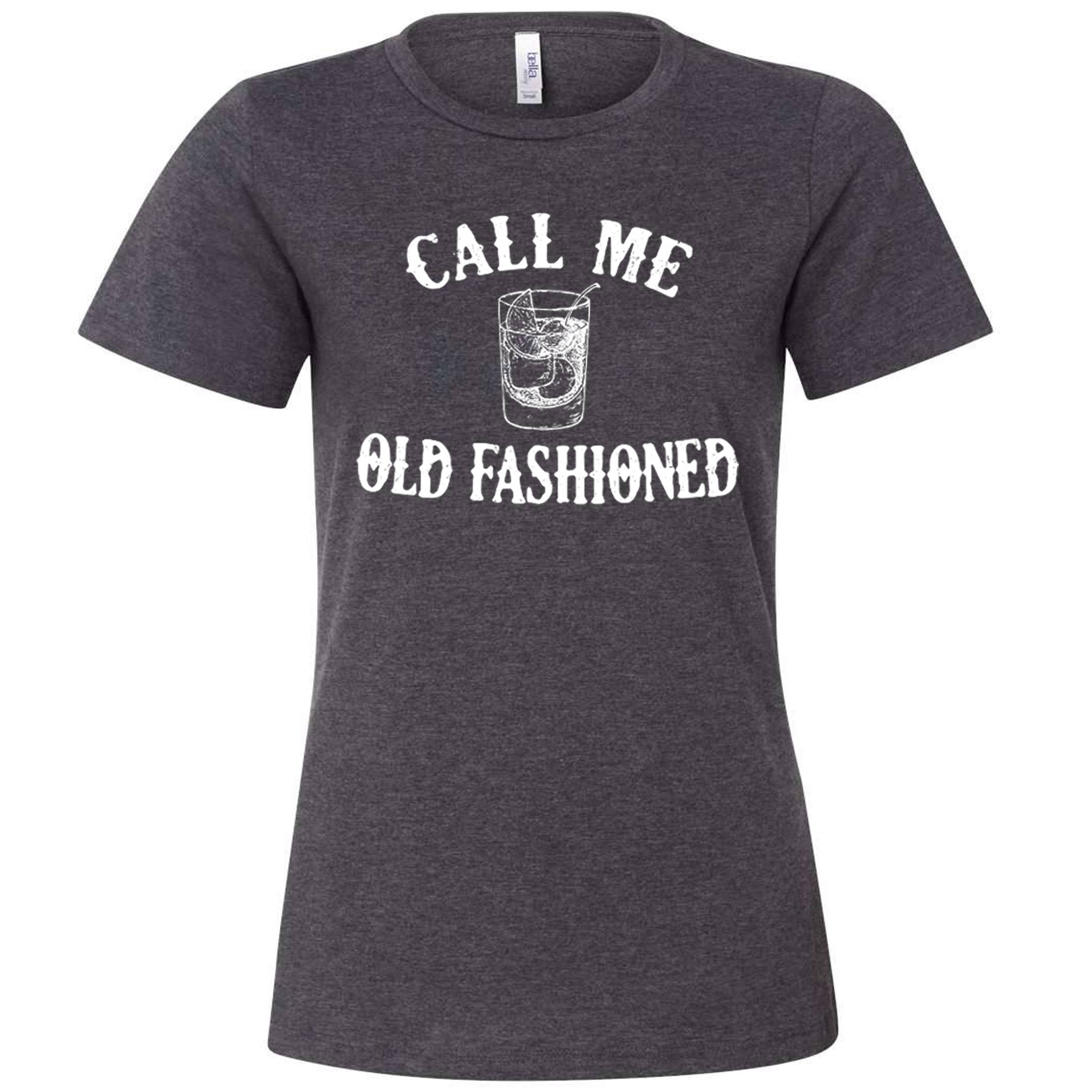 Wi-Wear - Wholesale Screen Printed T-Shirt - Women's - Call Me Old Fashioned Ladies T-Shirt Old Fashioned Cocktail7