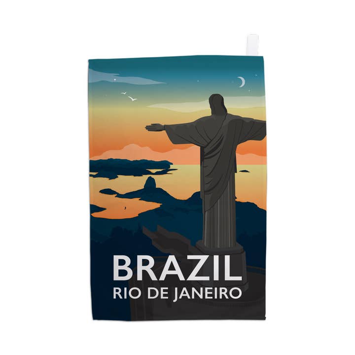 Tabitha Mary – Engroshandel Kunsttryk – Rio de Janeiro, Brasilien Print, Viskestykke, Kort & Gaver2