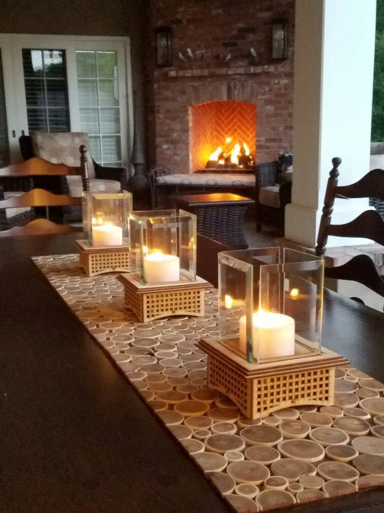 One Man One Garage - Wholesale Fire Pit - Tabletop Glass Fireplace, 2 sizes to warm your evening!4