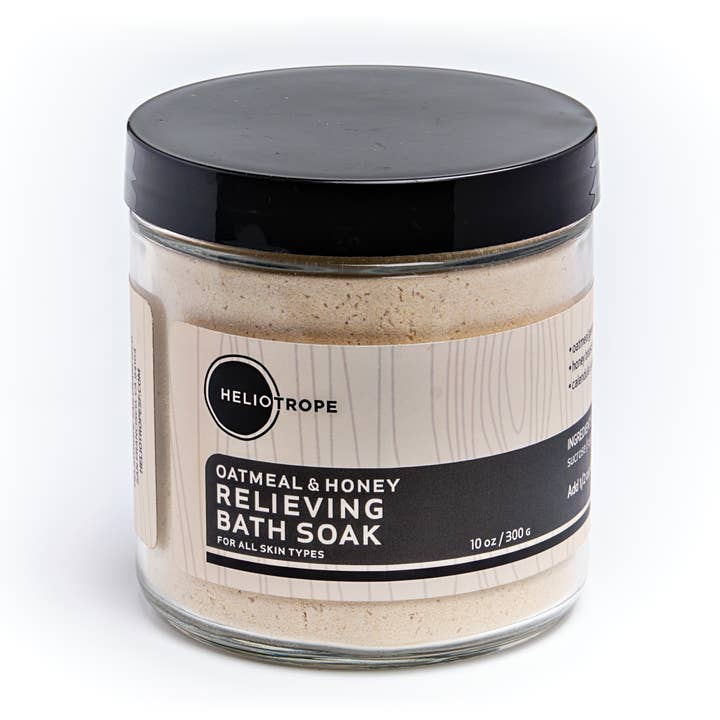 Oatmeal & Honey Relieving Bath Soak - NEW! for wholesale by Heliotrope