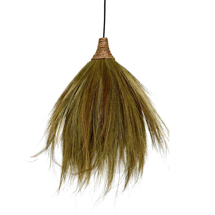 Casa Moro – Großhandel Kronleuchter/Hängeleuchte – Rattan Lampe Medan aus Rayung Gras Boho Chic Strohlampe