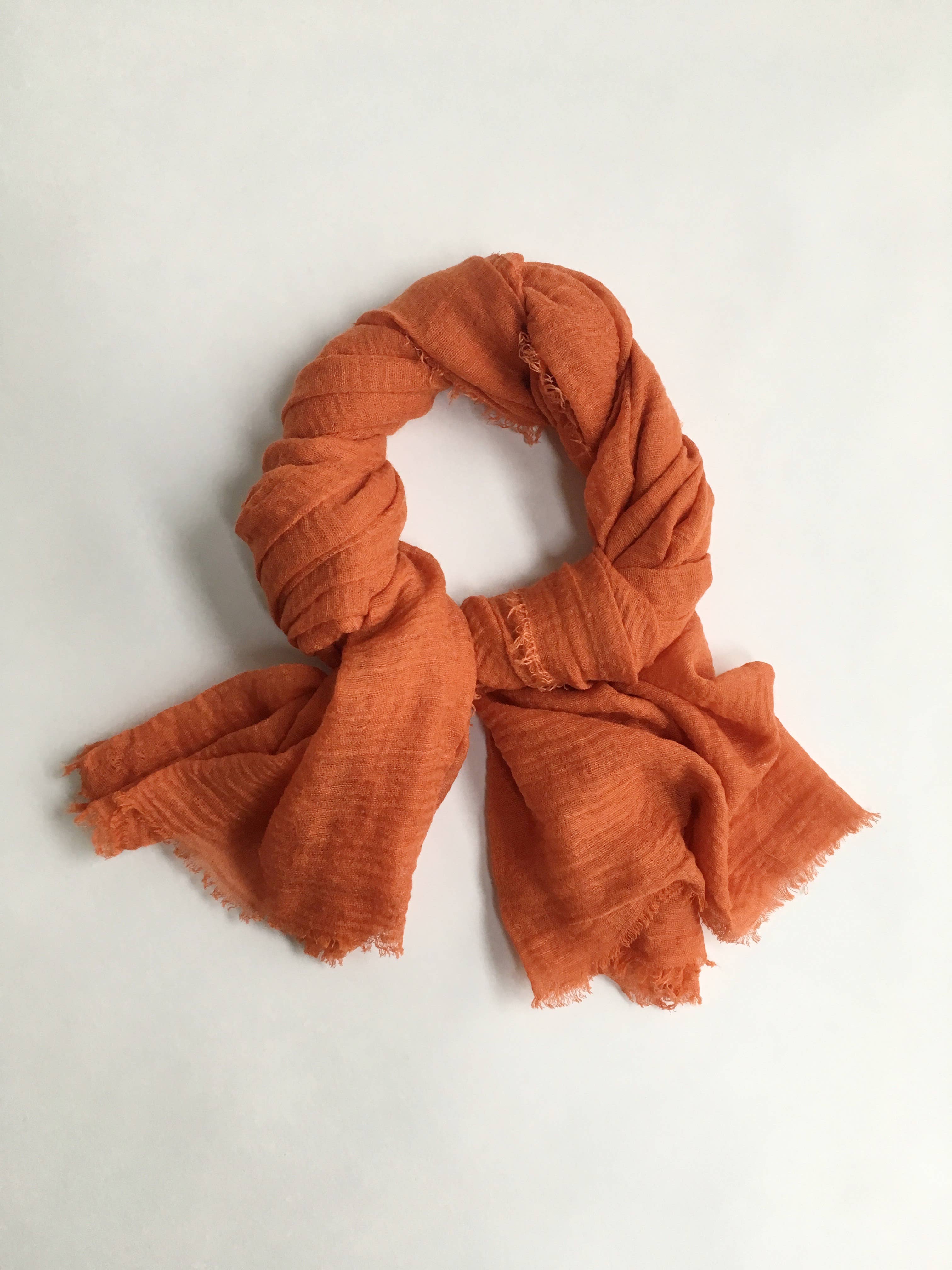 cariceprints… – Großhandel Schal – Damen – cariceprints... Handbedruckter Halstuch aus Leinenmix in Bea's Bee4