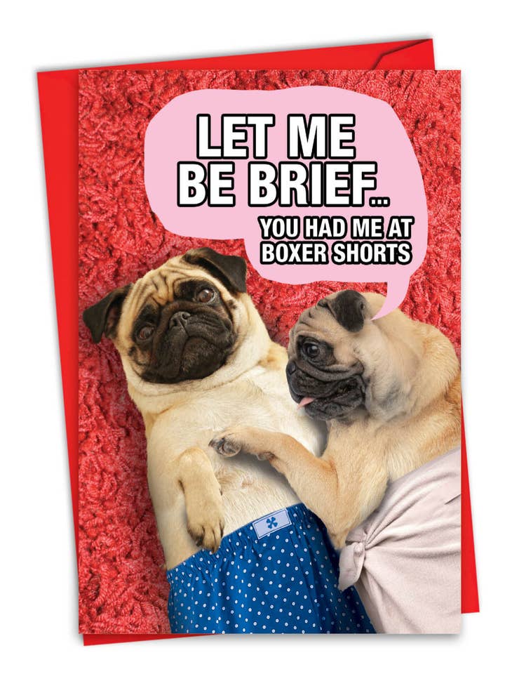 Valentinstagskarte - Boxershorts für den Großhandel von NobleWorks