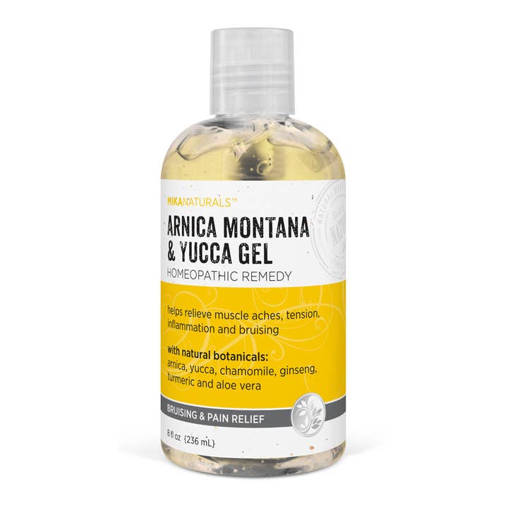 Arnica Montana & Yucca Gel for wholesale by Mika Naturals