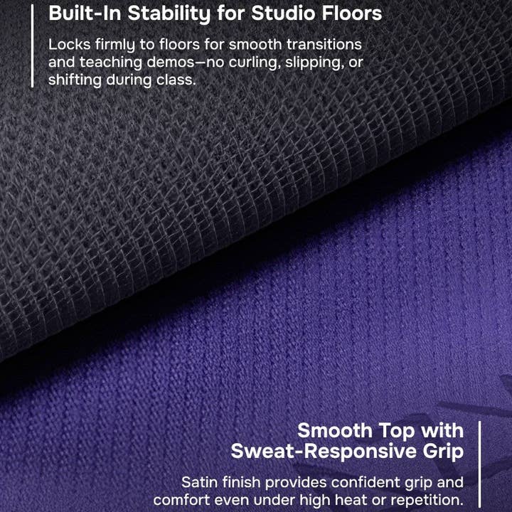 TravelPro Lightweight Premium Yoga Mat 6mm | Purple for wholesale on Faire4