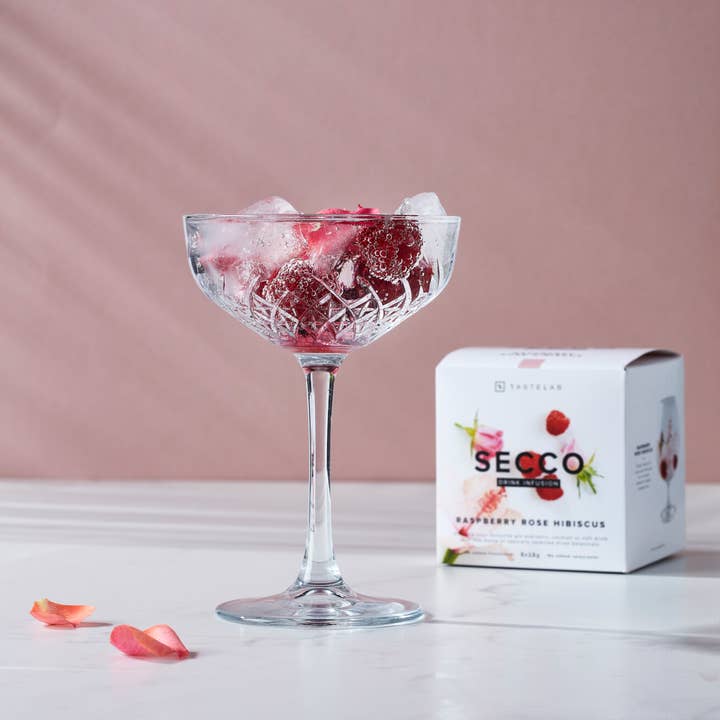 Secco Drink Infusion - Wholesale Cocktail Mix/Syrup - Raspberry Rose Hibiscus2