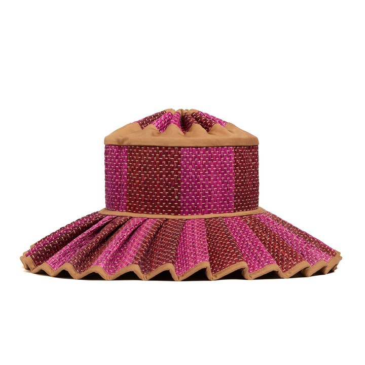 Love Heart | Caramel | Island Capri Hat for wholesale on Faire