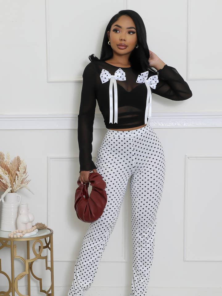 BJ's Closets - Wholesale Top & Pant Set (NOT Loungewear) - Women's - Diva Pant Set0