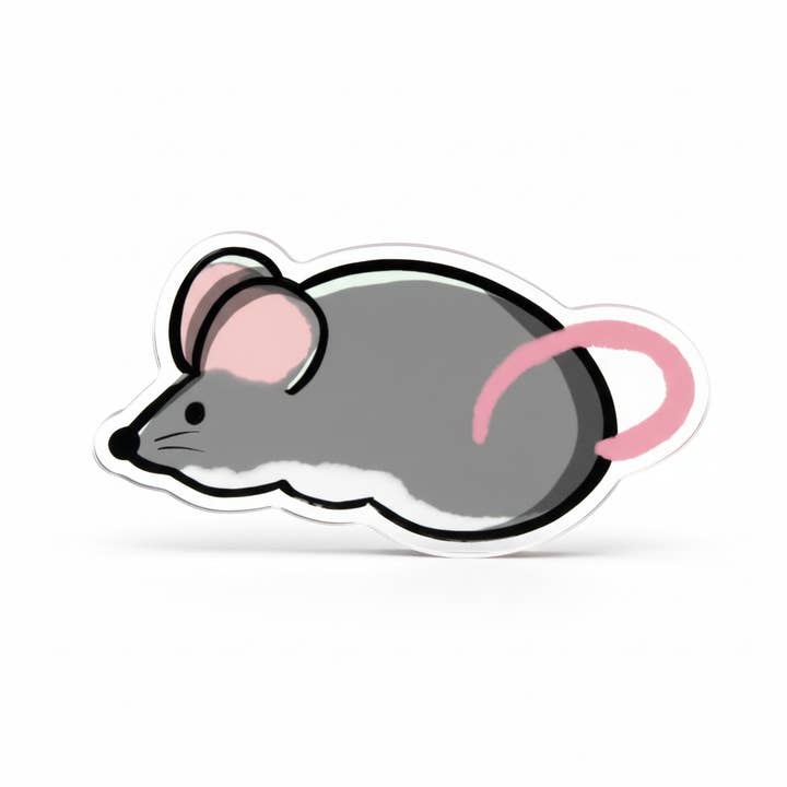 Jeton Rat | Jetons de jeu en acrylique – 0,75" | Impression recto-verso pour la vente par Naytendo