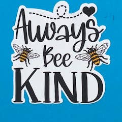 Altid Bee Kind Vandtæt Vinyl Sticker for engroshandel hos Something Personal