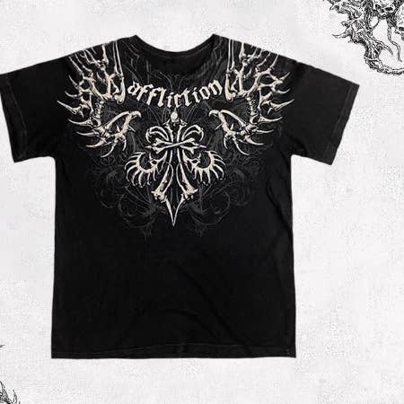 SALINA TRADING INC - Wholesale Screen Printed T-Shirt - Men's - Vintage Graphic T-Shirt with Letter Print for Men3