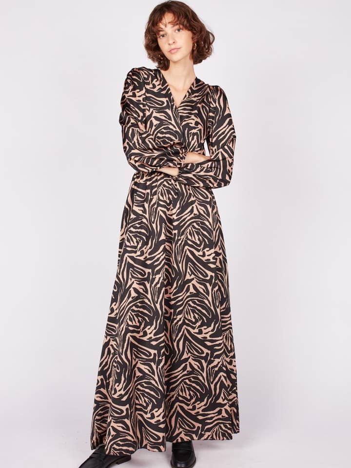 Long Satin Dress for wholesale by Dioxide